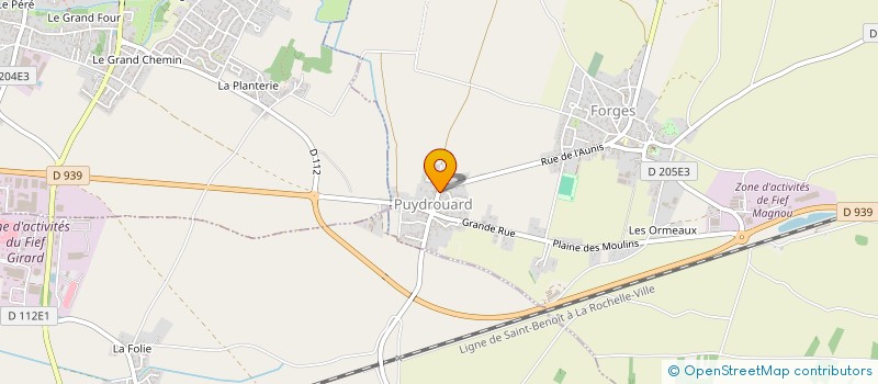 localisation de l'entreprise INDIVISION MARTINEZ / MICHEL  FORGES