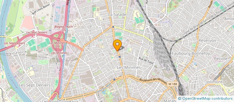 localisation de l'entreprise INDIVISION MARTINEZ TOULOUSE à TOULOUSE