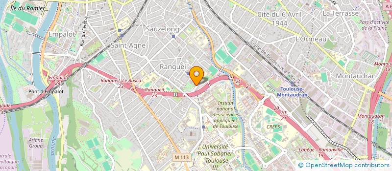 localisation de l'entreprise INDIVISION MARTINS - FLOURE à TOULOUSE