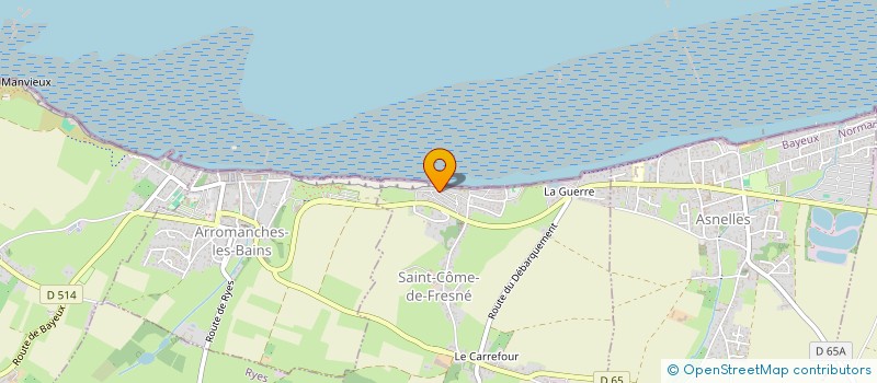 localisation de l'entreprise INDIVISION MARTRAGNY  SAINT-COME-DE-FRESNE