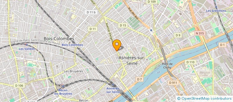 localisation de l'entreprise INDIVISION MARTY DON JAYAMANNE  ASNIERES-SUR-SEINE