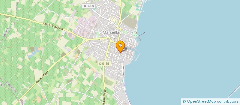 localisation de l'entreprise INDIVISION MARX-LECOMTE GOMEZ à MARSEILLAN