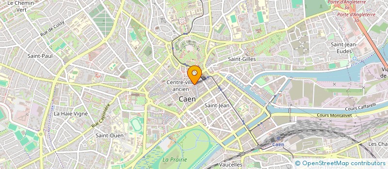 localisation de l'entreprise INDIVISION MAS GRAIRE HAMON à CAEN