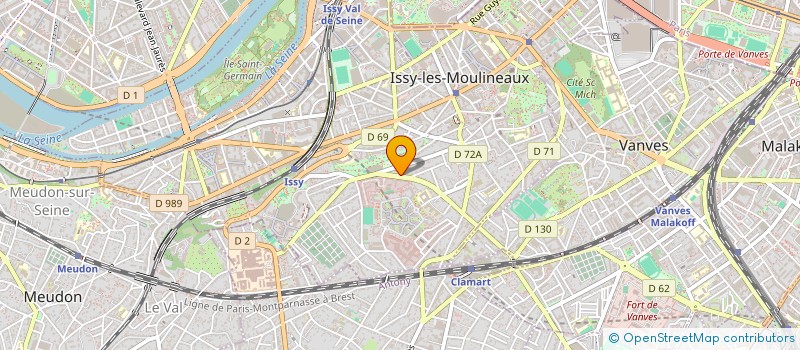 localisation de l'entreprise INDIVISION MASSARA CHAMBOUNAUD à ISSY-LES-MOULINEAUX