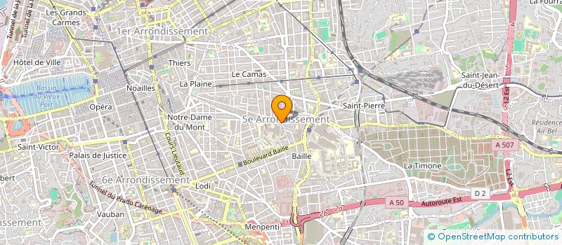 localisation de l'entreprise INDIVISION MASSE BERGAMASCHI à MARSEILLE