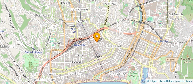 localisation de l'entreprise INDIVISION MASSIER-BORGO à NICE