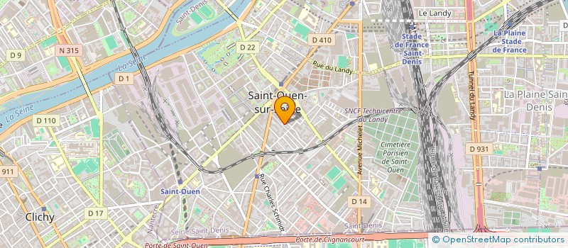 localisation de l'entreprise INDIVISION MASSON à SAINT-OUEN-SUR-SEINE