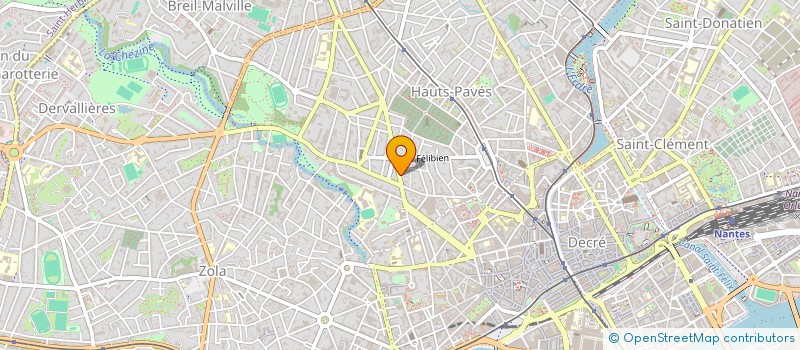localisation de l'entreprise INDIVISION MASSON-THIBAULT  NANTES