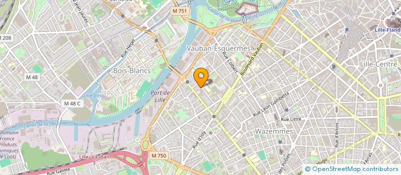 localisation de l'entreprise INDIVISION MAST-BREDAR à LILLE