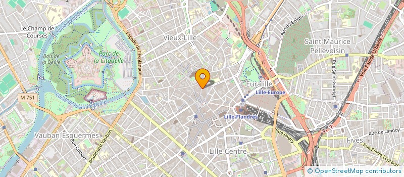 localisation de l'entreprise INDIVISION MASURE à LILLE