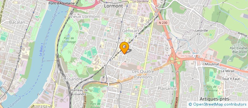 localisation de l'entreprise INDIVISION MATELOT ET PASCAL  LORMONT