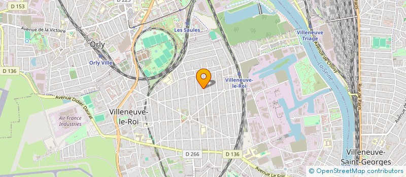 localisation de l'entreprise INDIVISION MATEUS PAIVA  VILLENEUVE-LE-ROI