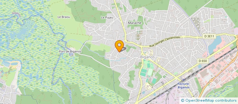 localisation de l'entreprise INDIVISION MATHA-GUIL  BIGANOS