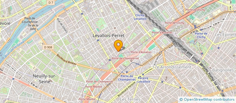 localisation de l'entreprise INDIVISION MATHIEU à LEVALLOIS-PERRET