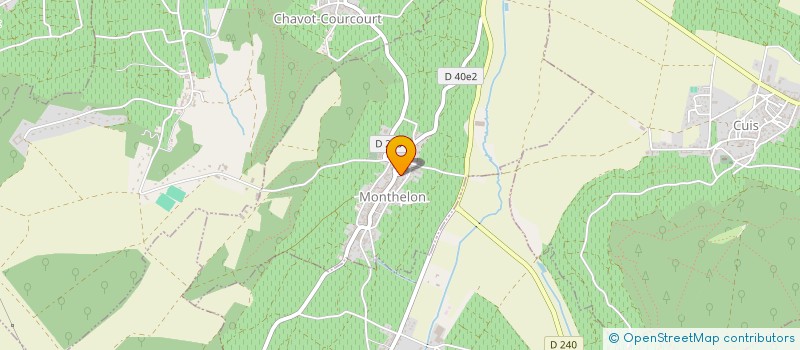 localisation de l'entreprise INDIVISION MATHIEU  MONTHELON