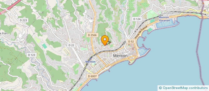 localisation de l'entreprise INDIVISION MATHIEU GUIGO  MENTON