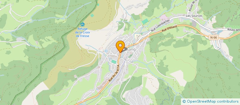 localisation de l'entreprise INDIVISION MATHIS  BUSSANG