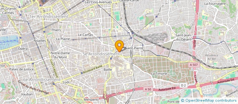 localisation de l'entreprise INDIVISION MATHIS AYMERIC CADIER à MARSEILLE