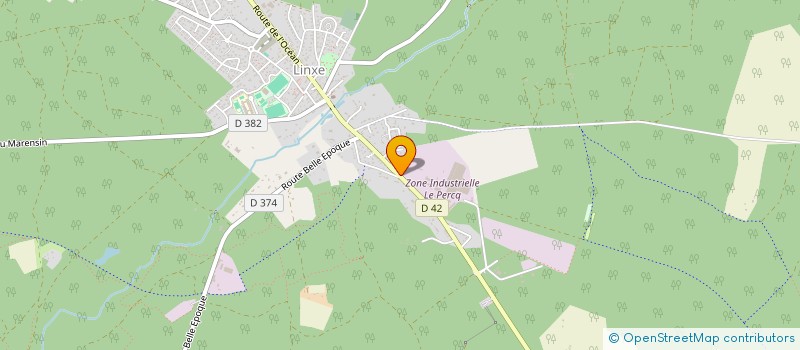 localisation de l'entreprise INDIVISION MATIOU  LINXE