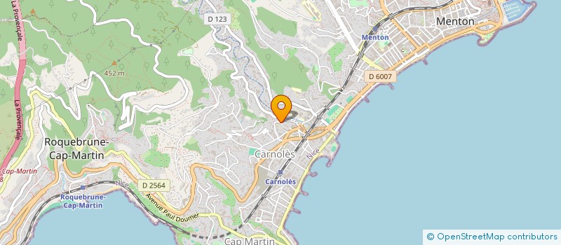 localisation de l'entreprise INDIVISION MATONDO à ROQUEBRUNE-CAP-MARTIN
