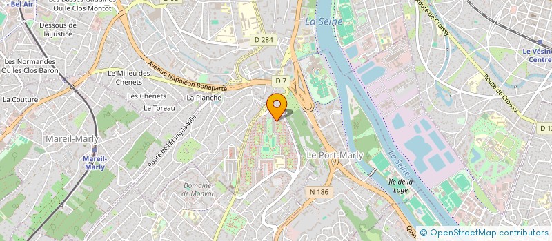 localisation de l'entreprise INDIVISION MATTHIEU TAINMONT LISE AUVOLAT  MARLY-LE-ROI