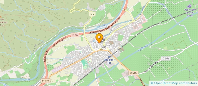 localisation de l'entreprise INDIVISION MAUGER RODRIGUEZ  ILLE-SUR-TET