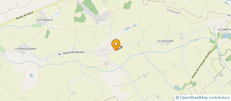 localisation de l'entreprise INDIVISION MAURAT-TOUZET  GROSBREUIL