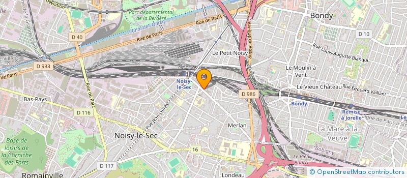 localisation de l'entreprise INDIVISION MAURICE RICHARD à NOISY-LE-SEC