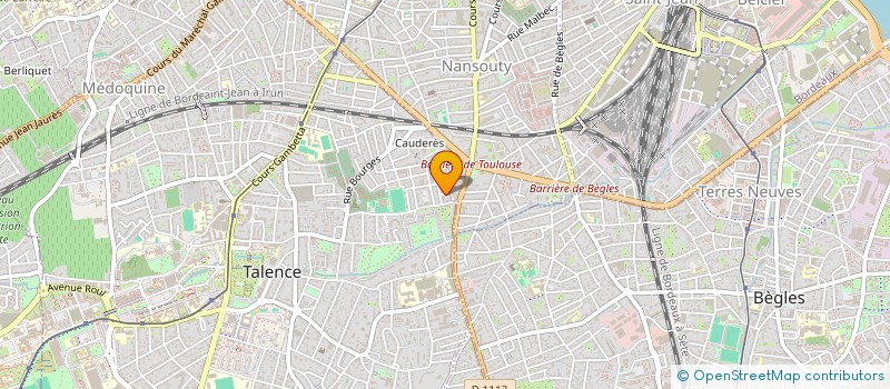 localisation de l'entreprise INDIVISION MAURIOS MALLET  TALENCE