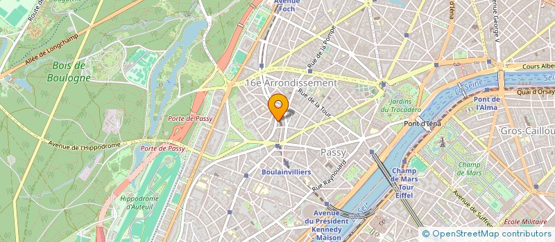 localisation de l'entreprise INDIVISION MAUROY  PARIS