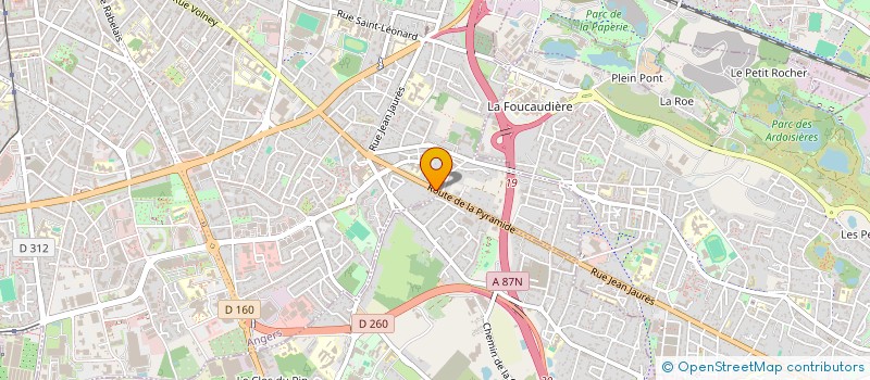 localisation de l'entreprise INDIVISION MAURY à ANGERS