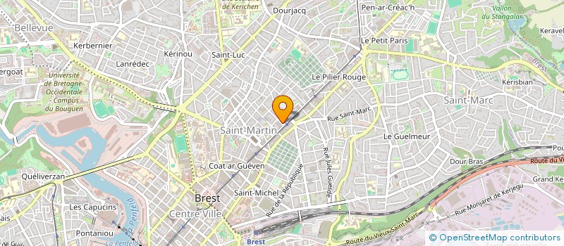 localisation de l'entreprise INDIVISION MAUSSION PORRA à BREST