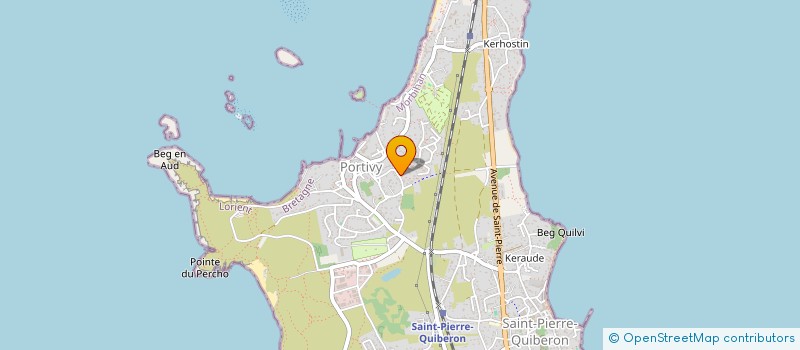 localisation de l'entreprise INDIVISION MAUXION  SAINT-PIERRE-QUIBERON