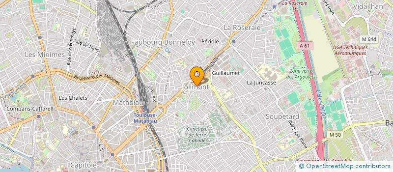 localisation de l'entreprise INDIVISION MAYOR-GLEYSES  TOULOUSE