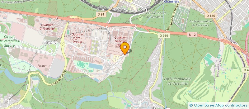 localisation de l'entreprise INDIVISION MAZABRAUD-GARCAIS à VERSAILLES