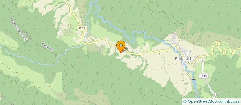 localisation de l'entreprise INDIVISION MAZEL - PETIT  BUGARACH