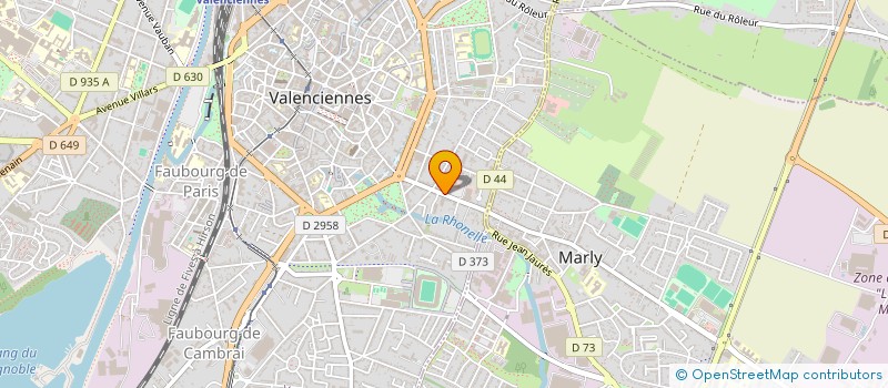 localisation de l'entreprise INDIVISION MAZIERE YERETZIAN à VALENCIENNES