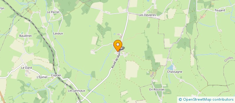 localisation de l'entreprise INDIVISION MAZILLE TIMOTHEE  DYO