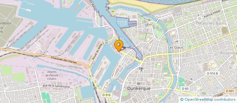 localisation de l'entreprise INDIVISION MAZO DUMORTIER à DUNKERQUE
