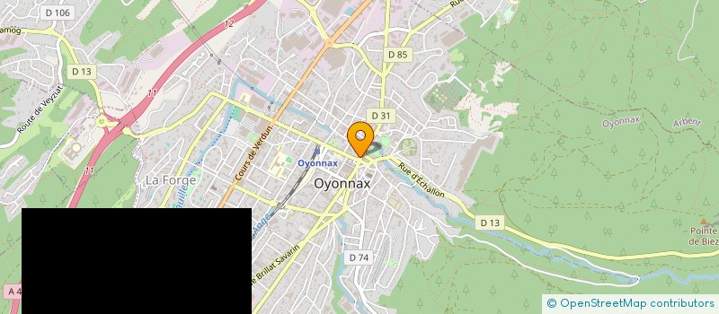 localisation de l'entreprise INDIVISION MAZUIR à OYONNAX