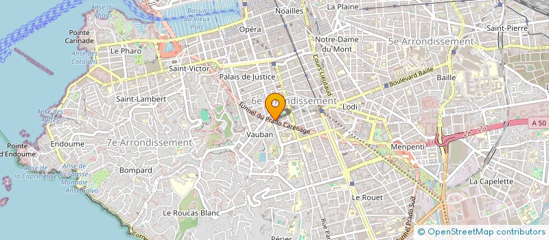 localisation de l'entreprise INDIVISION MAZZIERI SAMUEL ET JULIE à MARSEILLE
