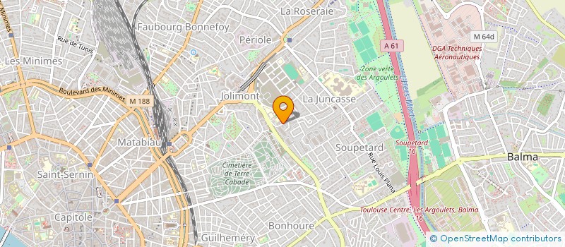 localisation de l'entreprise INDIVISION MAZZUCCATO / AGOSTINI à TOULOUSE