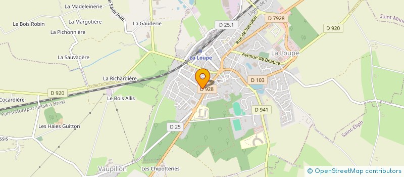 localisation de l'entreprise INDIVISION ME BERAST ROGER à LA LOUPE