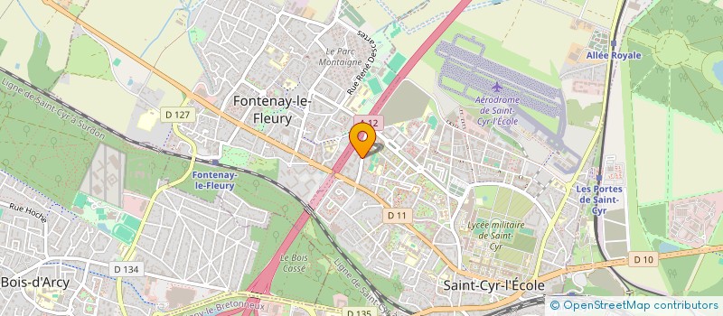 localisation de l'entreprise INDIVISION MEDAT à SAINT-CYR-L'ECOLE