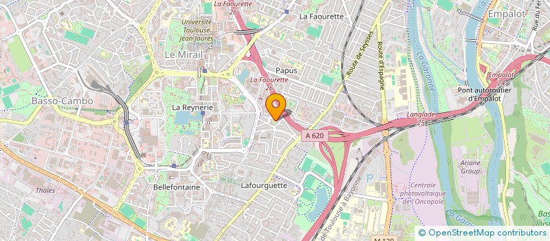 localisation de l'entreprise INDIVISION MEDE SERES  TOULOUSE