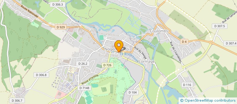 localisation de l'entreprise INDIVISION MEERMAN JAMES à NOGENT-LE-ROI