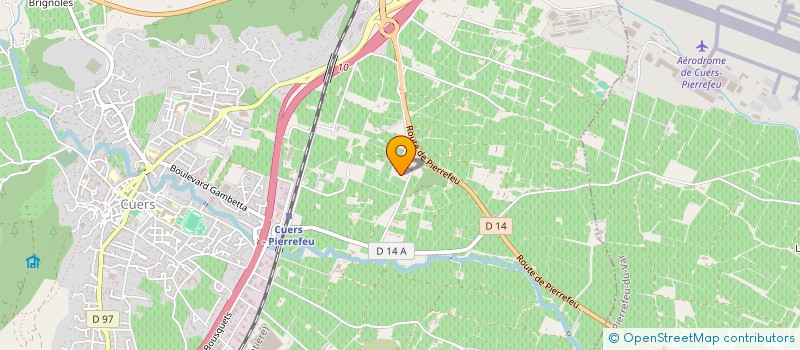 localisation de l'entreprise INDIVISION MEFFRE à CUERS