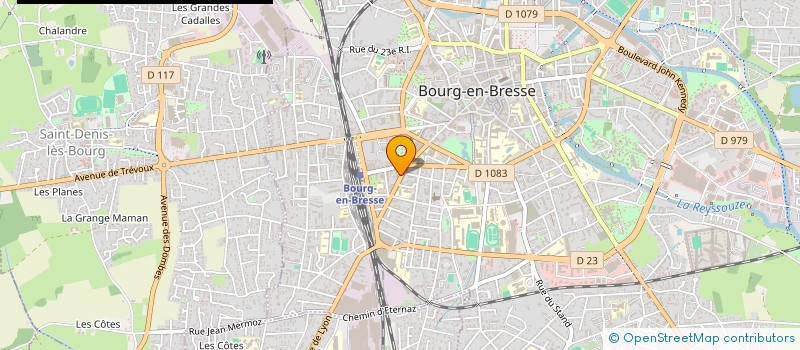 localisation de l'entreprise INDIVISION MEGARD LEFEVRE à BOURG-EN-BRESSE