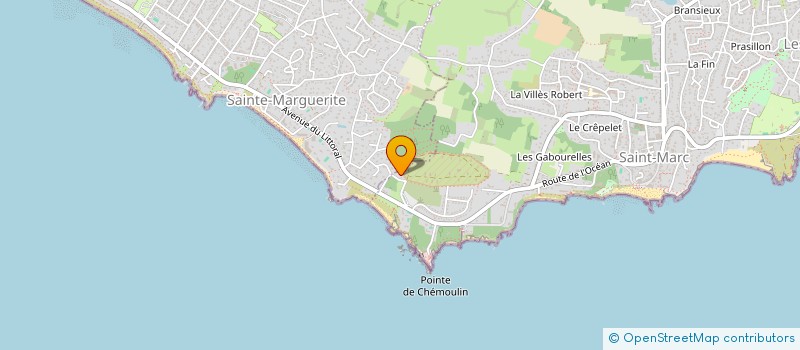 localisation de l'entreprise INDIVISION MEGRET LEFEUVRE SCHNEIDER  SAINT-NAZAIRE