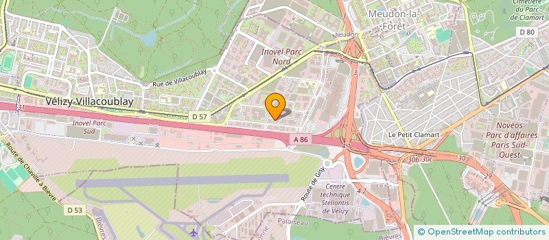 localisation de l'entreprise INDIVISION MEHN/MARQUETTE  VELIZY-VILLACOUBLAY